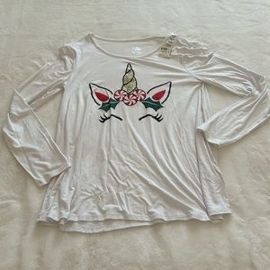 Girls JUSTICE Unicorn Tee NWT